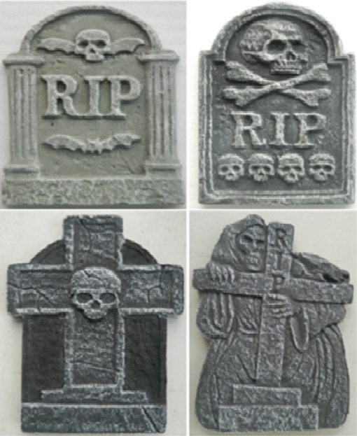 halloween tombstone decorations